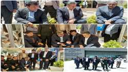 ادای احترام رئیس سازمان امور عشایر ایران به شهدا و سیدشهدای عشایری 